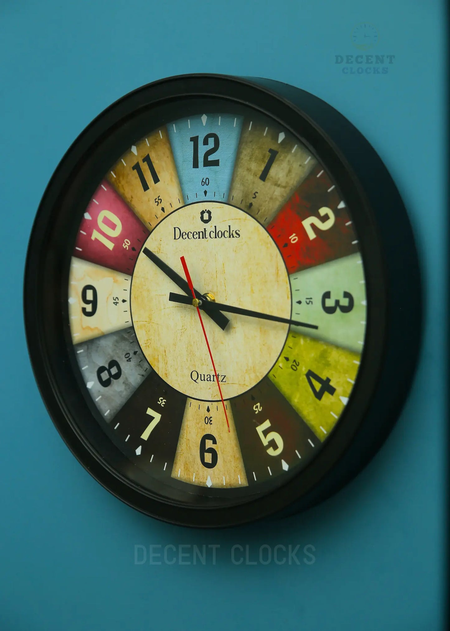 Modern classic timepiece right side view