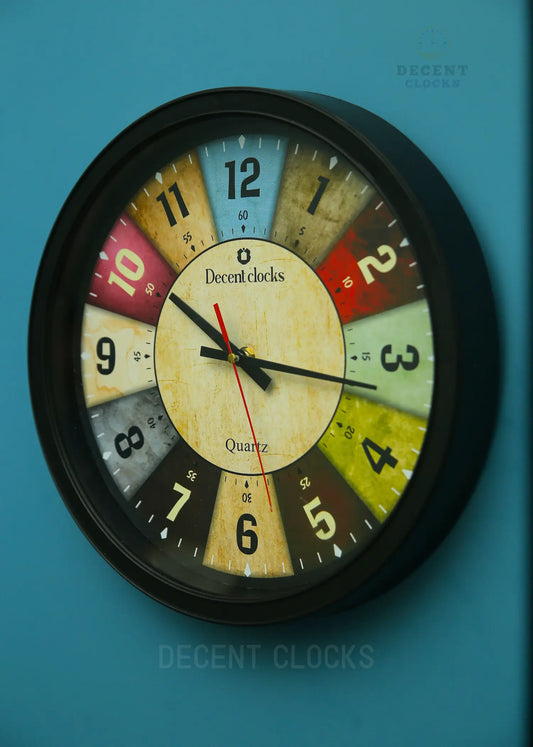 Modern classic timepiece right side view